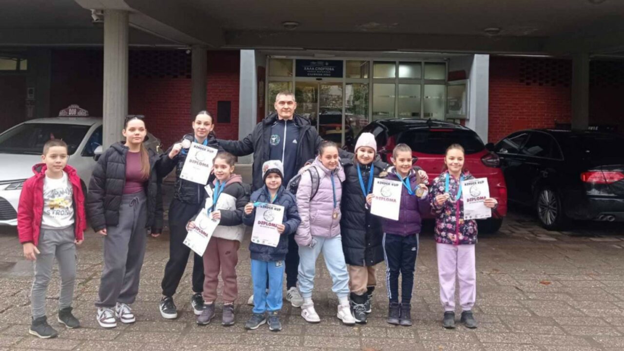 Одличан успех младих каратиста “Темнића” на “Kinder kupu” у Београду