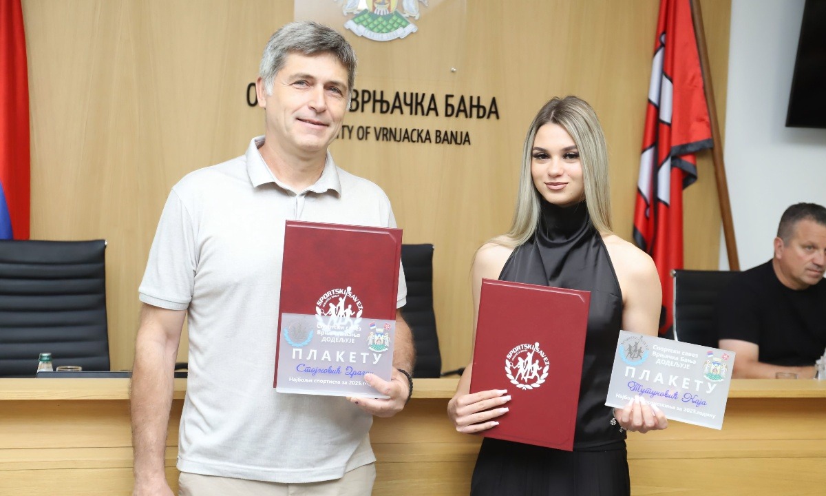 Бобан Ђуровић уручио признања најбољим спортистима