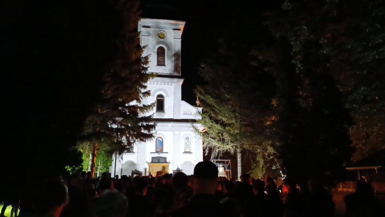 Васкршња литија и Света литургија у храму Успења Пресвете Богородице