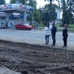 У току радови на уређењу пешачких стаза у улицама Слободе и Јове Курсуле