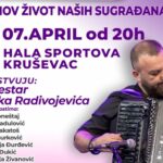 Велики хуманитарни концерт 7. априла у Хали спортова у Крушевцу