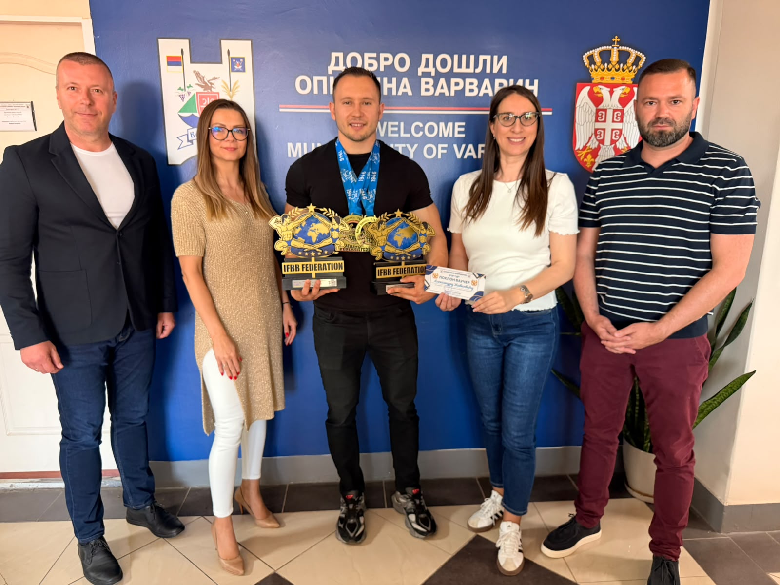 Варварин поносан на шампиона Европе: Александар Живковић донео историјски успех Србији